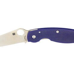 SPYDERCO MILITARY MODEL G-10 BLUE