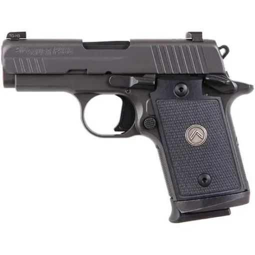 SIG SAUER P938 HGA 9MM 3IN BBL LEGION GRAY  SAO XR3 BLK G10 GRIP 3 7RD MAG MA COMP