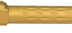 FAXON FITS GLOCK 19 BARREL 9MM - FLAME FLUTED THREADED TIN