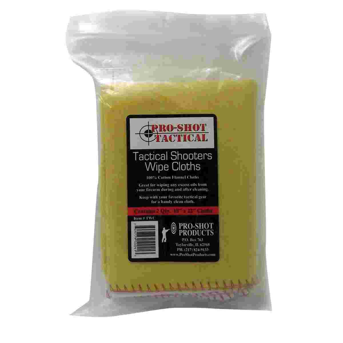 Pro-Shot Tactical Shooters Wipe Cloths