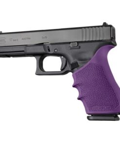 Hogue HandAll Beavertail Grip Sleeve Glock 17 Gen 1/2/5 Purple