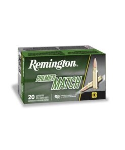Remington Premier Match Rifle Ammunition .223 Rem 52gr OTM 3200 fps 20/ct