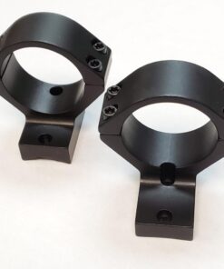 Talley CZ 600 Scope Mounts 30mm Medium Extended Black 2/ct