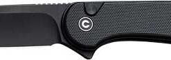 CIVIVI KNIFE ELEMENTUM II 2.96 - " G-10/BLK STONEWASH BTTN LOCK