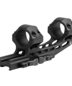Leapers 1-Piece UTG ACCU-SYNC QR Cantilever Mount 1" High w 50mm Offset - Matte Black