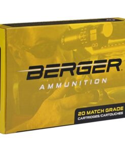 Berger OTM Tactical Rifle Ammunition .338 Norma Mag 300gr OTM 2725 fps 20/ct