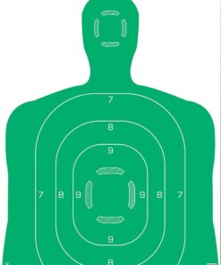 Allen EZ AIM Silhouette 12x18 Target Green- 10/ct