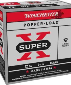 Winchester Super-X Blank Cartridges 12 ga 2-3/4" Smokeless 25/ct