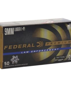 FEDERAL PREM 9MM+P 124GR HST 50RD BX 1000RD CASE