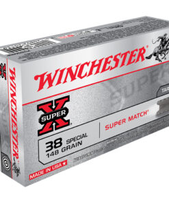 Winchester Super-X Pistol Ammo 38 Spl. 148 gr. WC 50 rd.