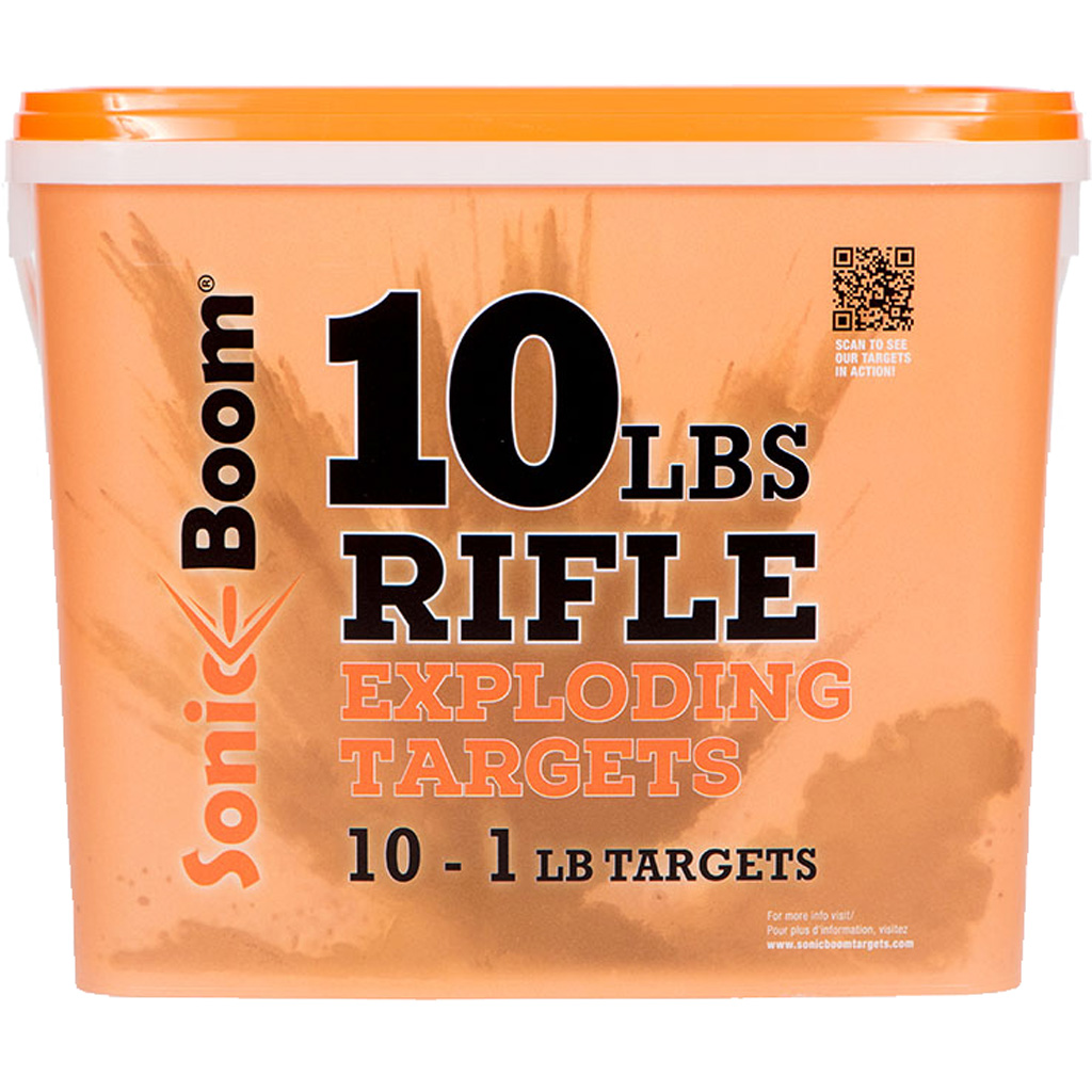 Sonic Boom Exploding Rifle Targets 1 lb. 10 pk. 1 Sonic Boom Exploding Rifle Targets 1 lb. 10 pk.