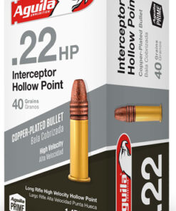 AGUILA INTERCEPTOR 22LR 40GR - LEAD-HP 1000RD CASE LOT