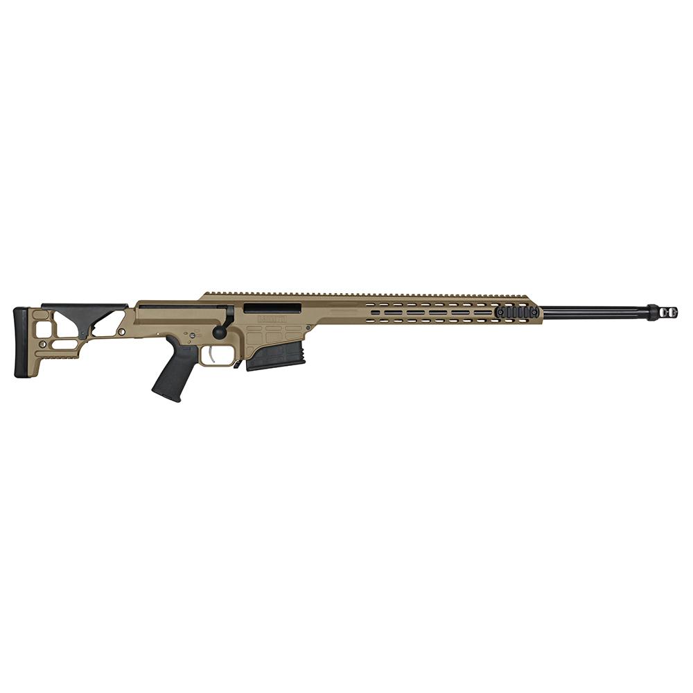 Barrett SMR MRAD Fixed Stock Rifle .308 Win 10rd Magazine(1) 24' Fluted Barrel FDE Finish 1 Barrett SMR MRAD Fixed Stock Rifle .308 Win 10rd Magazine(1) 24' Fluted Barrel FDE Finish
