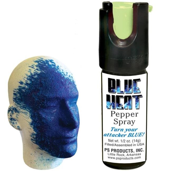 Personal Security Products Eliminator Blue Heat Pepper Spray 1/2 oz with Blue Dye 1 Personal Security Products Eliminator Blue Heat Pepper Spray 1/2 oz with Blue Dye