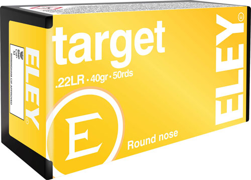 ELEY TARGET 22LR 40GR RN - 50RD 100BX/CS 2 ELEY TARGET 22LR 40GR RN - 50RD 100BX/CS - Image 2