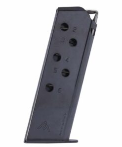 Mec-Gar Walther PPK Handgun Magazine Standard Floorplate Blued .380 ACP 6/rd