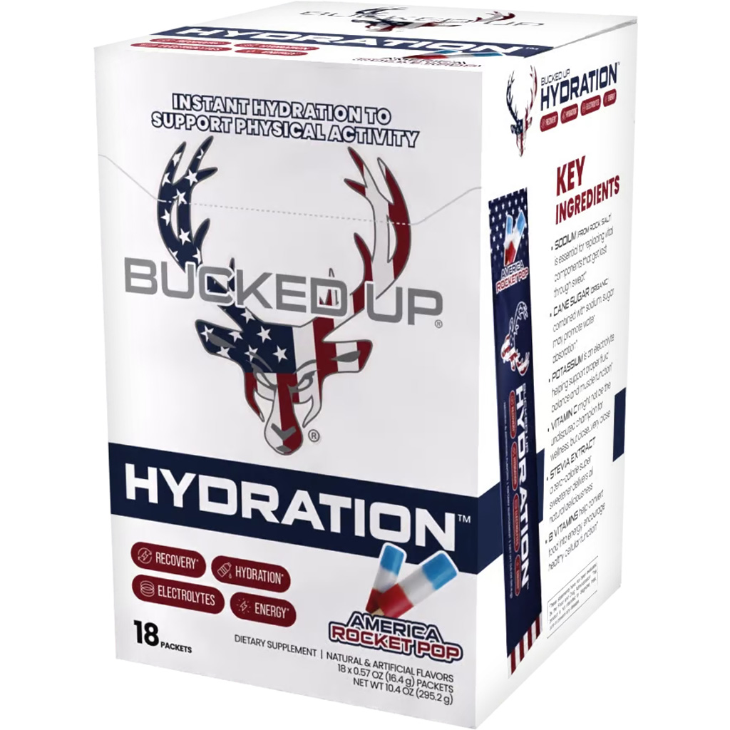 Bucked Up Hydration 2.0 Rocket Pop 18ct Box 1 Bucked Up Hydration 2.0 Rocket Pop 18ct Box