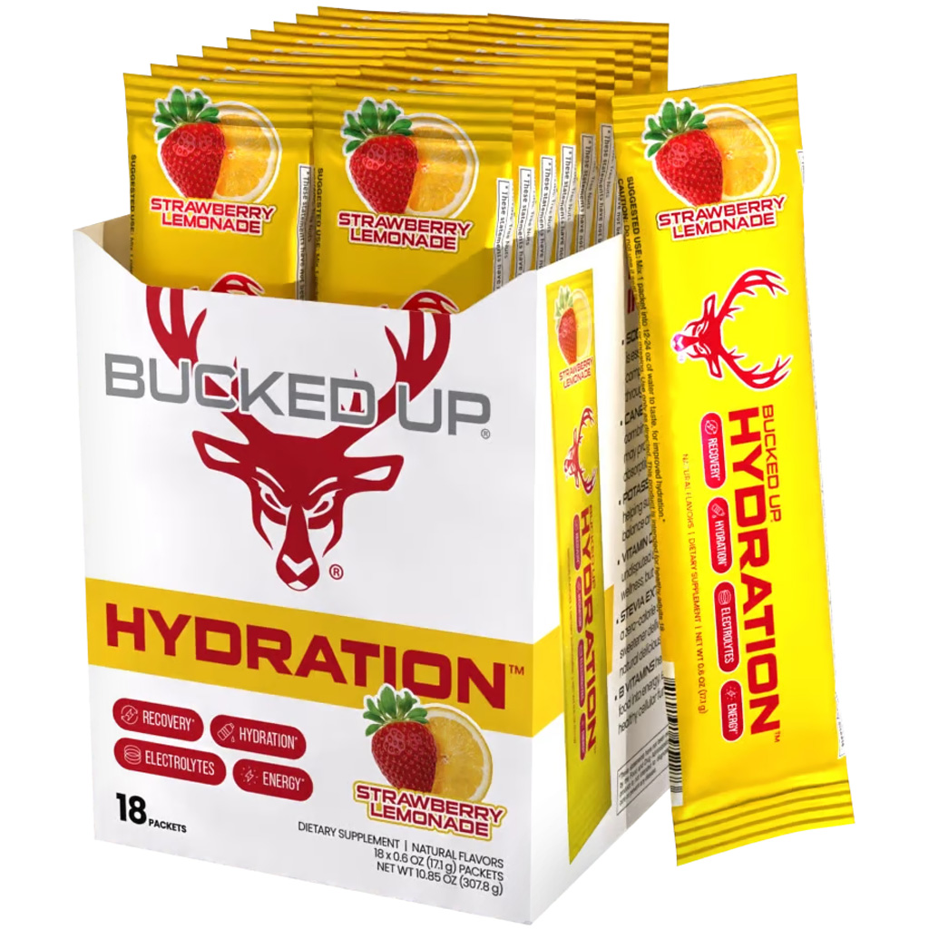 Bucked Up Hydration 2.0 Strawberry 18ct Box 3 Bucked Up Hydration 2.0 Strawberry 18ct Box - Image 3