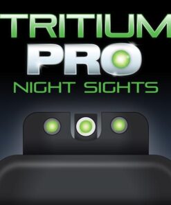 Truglo Tritium Night Sights - Ruger SR9 / SR9C SR40 / SR40C SR45 - Front Green Only