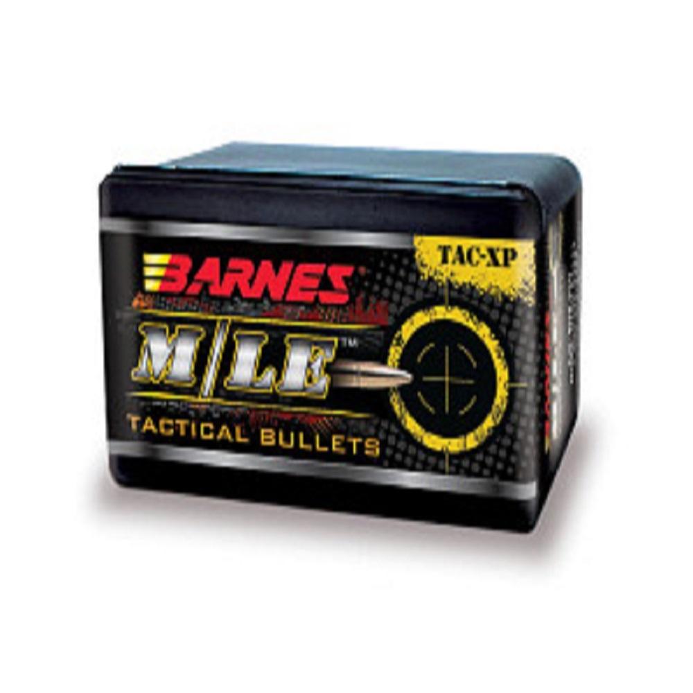 Barnes M/LE TAC-XP Pistol Bullets .355 cal (9mm) .355" 115 gr FB HP 40/ct