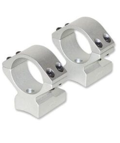 Talley Lightweight Alloy Mount Combo - Silver 1" Medium Kimber 8400