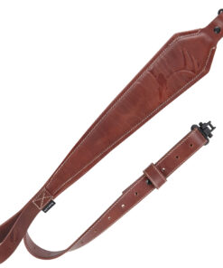Allen Leather Sling Deer Debross Brown