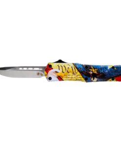 Templar Knife Small Eagle Knife 2-1/4" Drop Point Blade We The People Eagle