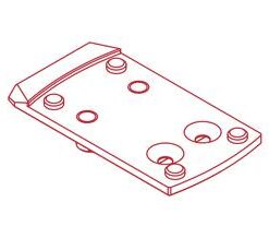 ZRO Delta MODULUS Mounting Plate - SHIELD