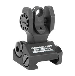 TROY FLDNG REAR TRITIUM SGHT BLK