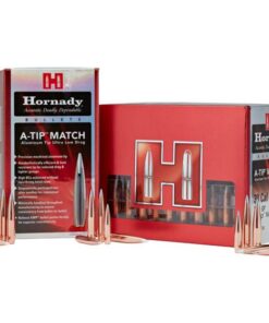 Hornady Aluminum A-Tip Match Rifle Bullets SEQUENTIAL 6mm .243" 110 gr (1-7.7")  500/ct