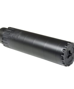 YHM Turbo T3 Suppressor with QD Muzzle Brake 5.56mm Stainless Steel/Cobalt 1/2x28