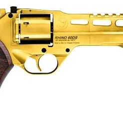CHIAPPA RHINO 60DS 357MAG - 6" ADJ. SIGHT GOLD/WALNUT.