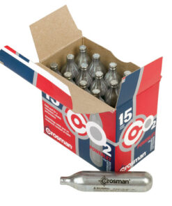 CROSMAN CO2 CARTRIDGES - 15CT