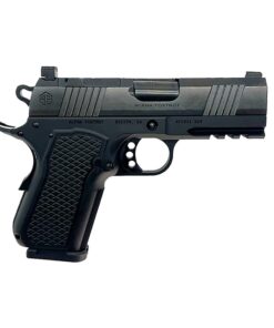 Alpha Foxtrot AF1911-S15 AMBI-BOB Handgun 9mm Luger 15rd Magazine 3.5'' Barrel Optic Ready DLC Black