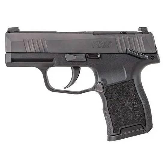 SIG SAUER P365-380 MS HGA 380 AUTO 3.1IN BBL SF NITRON BLACK XRAY3 NS MOD POLY GRIP 2-10RD MAGS