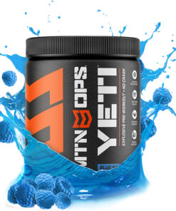MTN OPS Yeti Preworkout Blue Raspberry