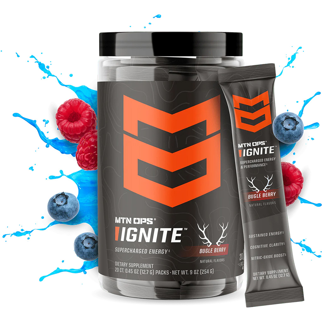 MTN Ops Ignite Bugle Berry 20ct Trail Pack 1 MTN Ops Ignite Bugle Berry 20ct Trail Pack