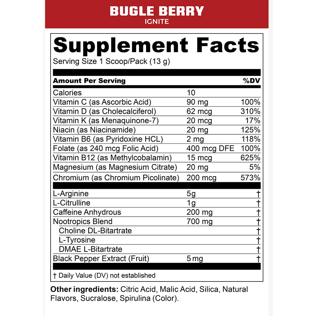 MTN Ops Ignite Bugle Berry 20ct Trail Pack 2 MTN Ops Ignite Bugle Berry 20ct Trail Pack - Image 2