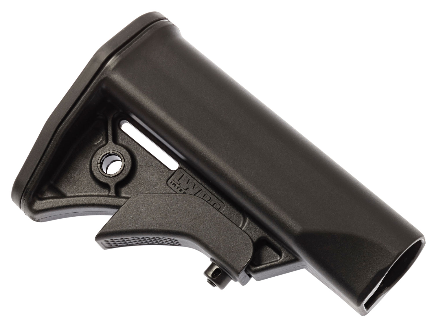 LWRC Compact Adjustable Stock - Black | AR15