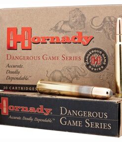 HORNADY 470 NITRO EXPRESS - 500GR DGS 20RD 6BX/CS