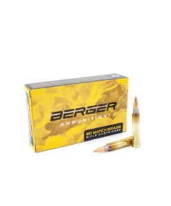 Berger Tactical Rifle Ammunition .223 Rem 77gr OTM 2750 fps 20/ct