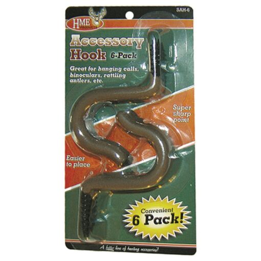 HME Single Accessory Hook 6 pk. - Image 2