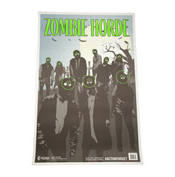 ACTION TGT ZOMBIE HORDE GRN 100PK