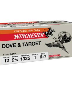 Winchester Dove & Target Steel Shotgun Ammo 12 ga. 2 3/4 in. 1 oz. 6 & 7 Blend 100 rd.