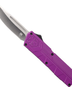 COBRATEC LIGHTWEIGHT OTF - PURPLE 3.25" DROP POINT