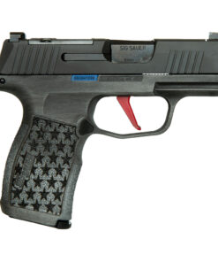 Sig Sauer P365X Pistol 9mm 3.1 in. Silver/Red/Blue Star 12 rd.