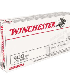 Winchester USA Rifle Ammo 300 Blackout 200 gr. FMJOT 60 rd.