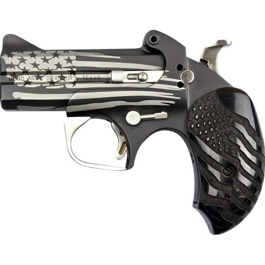 Bond Arms Old Glory Handgun .45/410 2rd Capacity 3.5" Barrel Black Flag Black Driving Holster