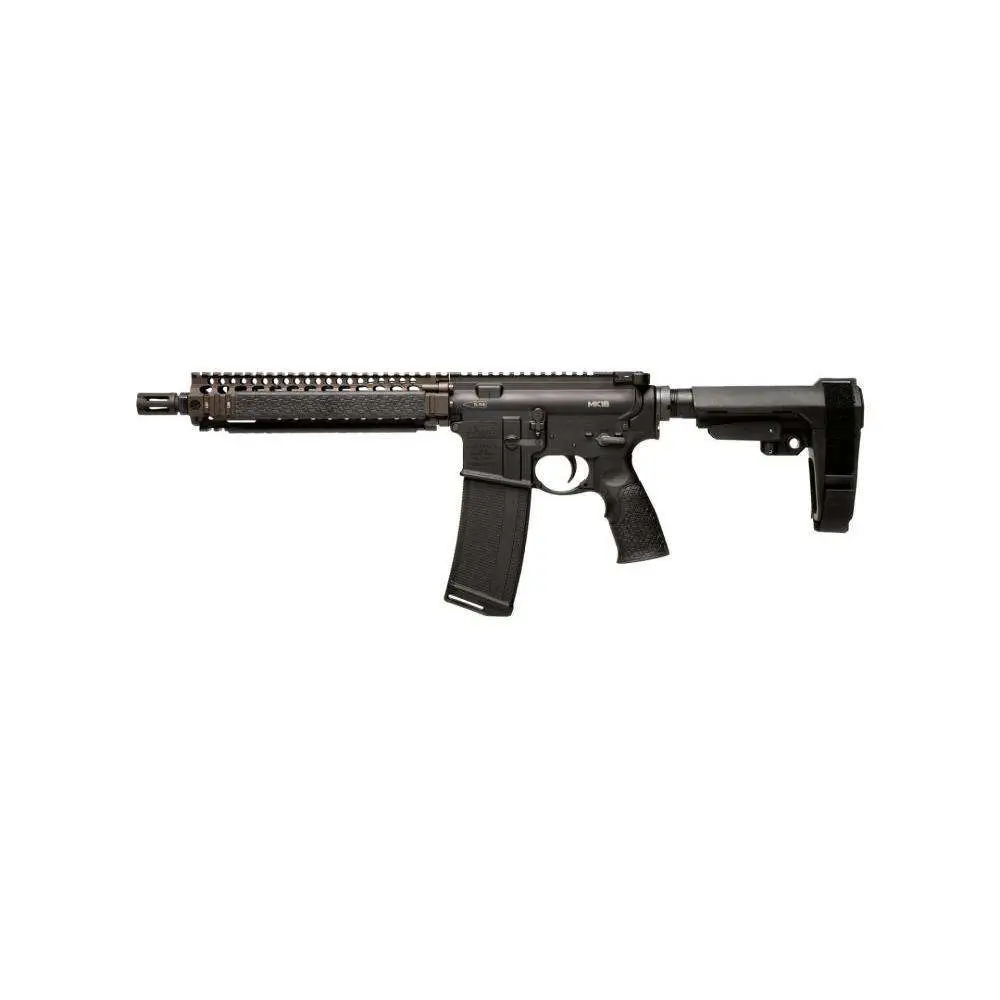 DANIEL DEFENSE MK18 5.56MM Pistol RIS II RAIL Flat Dark Earth 10.3" SBA3 1-32RD MAG