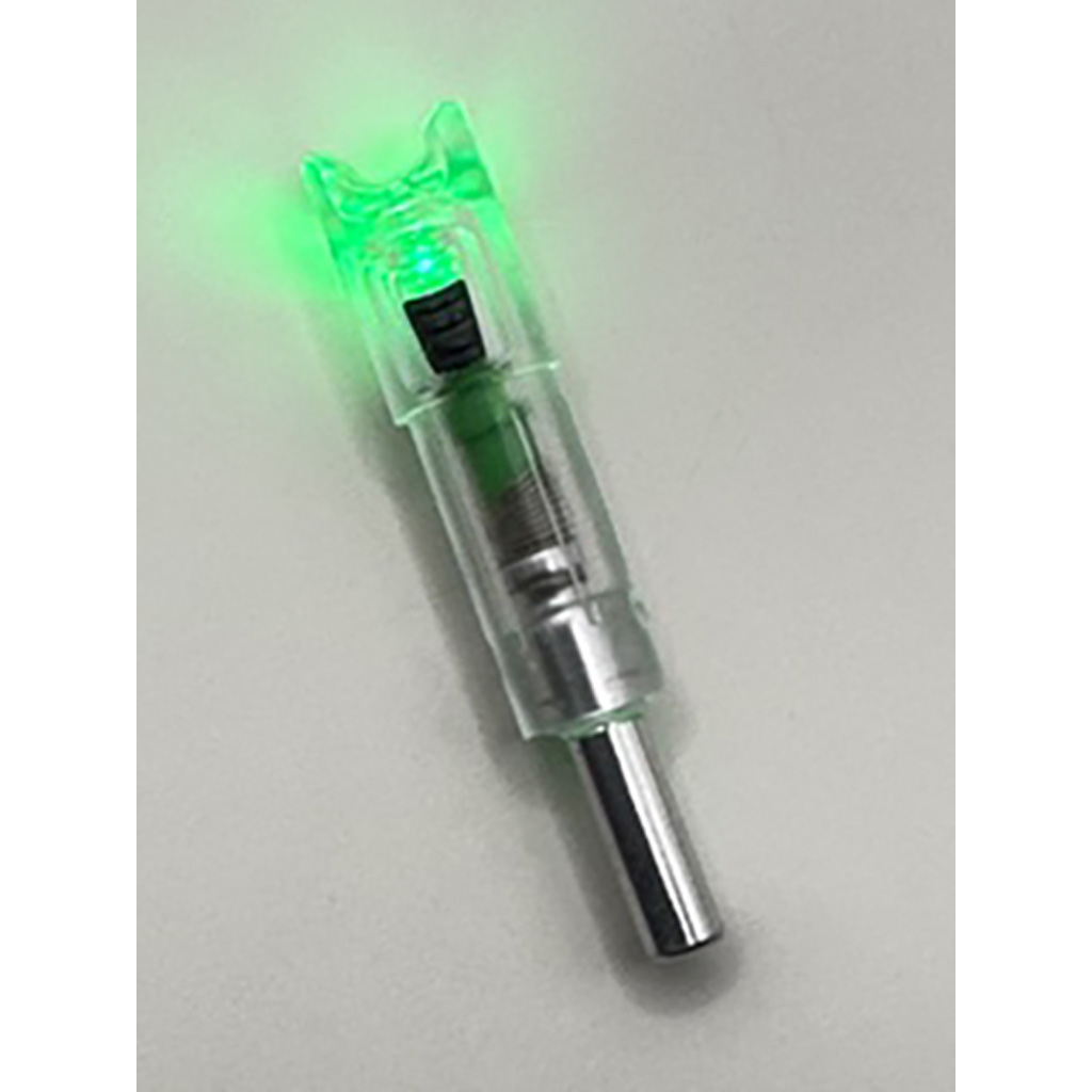 Flex Fletch LIT Lighted Crossbow Nocks .300 Green 3 pk. 3 Flex Fletch LIT Lighted Crossbow Nocks .300 Green 3 pk. - Image 3